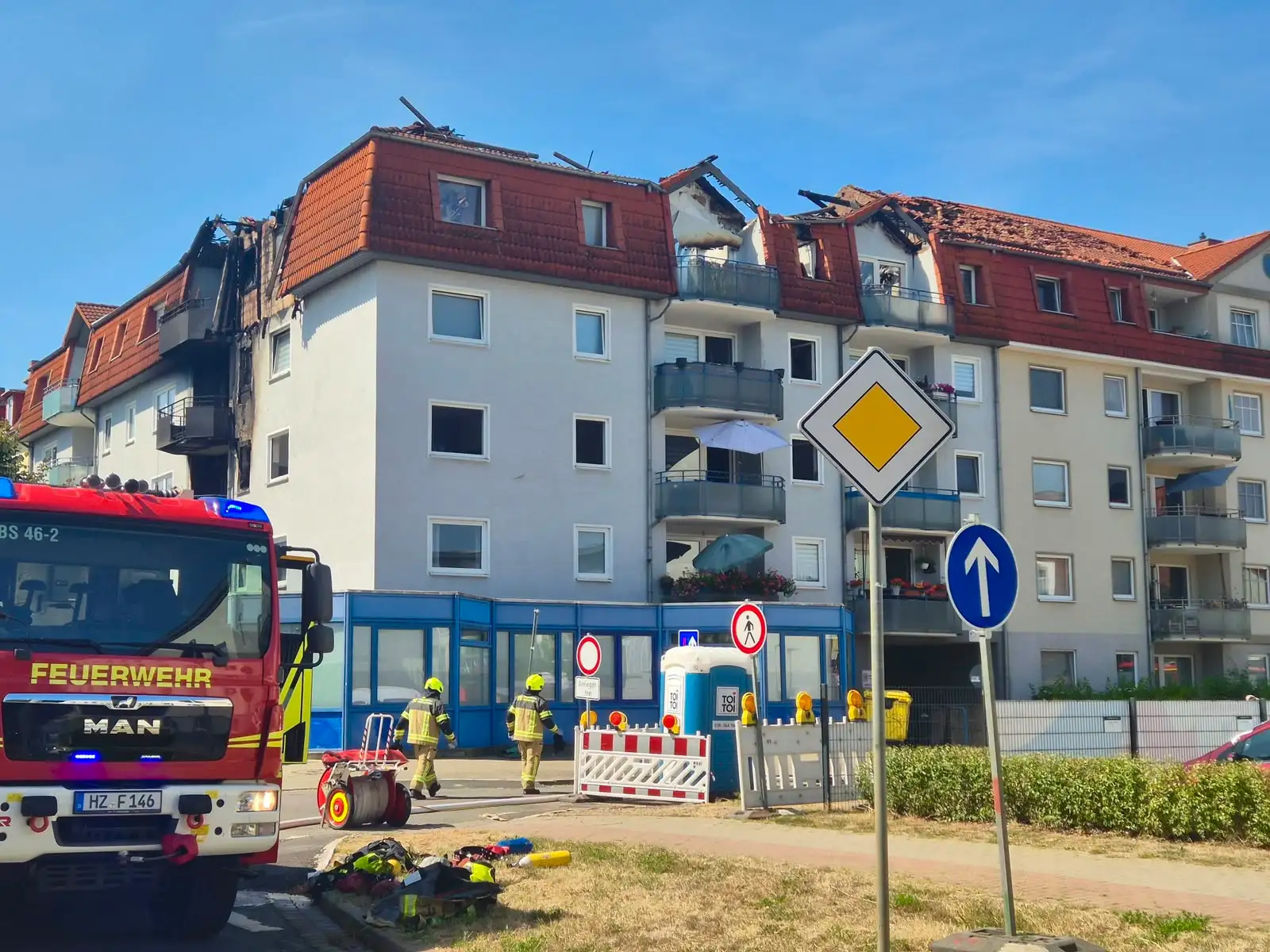 Halberstadt bleibt mit Betroffenen des Wohnhausbrands in der Kleinen Ringstraße im Kontakt
