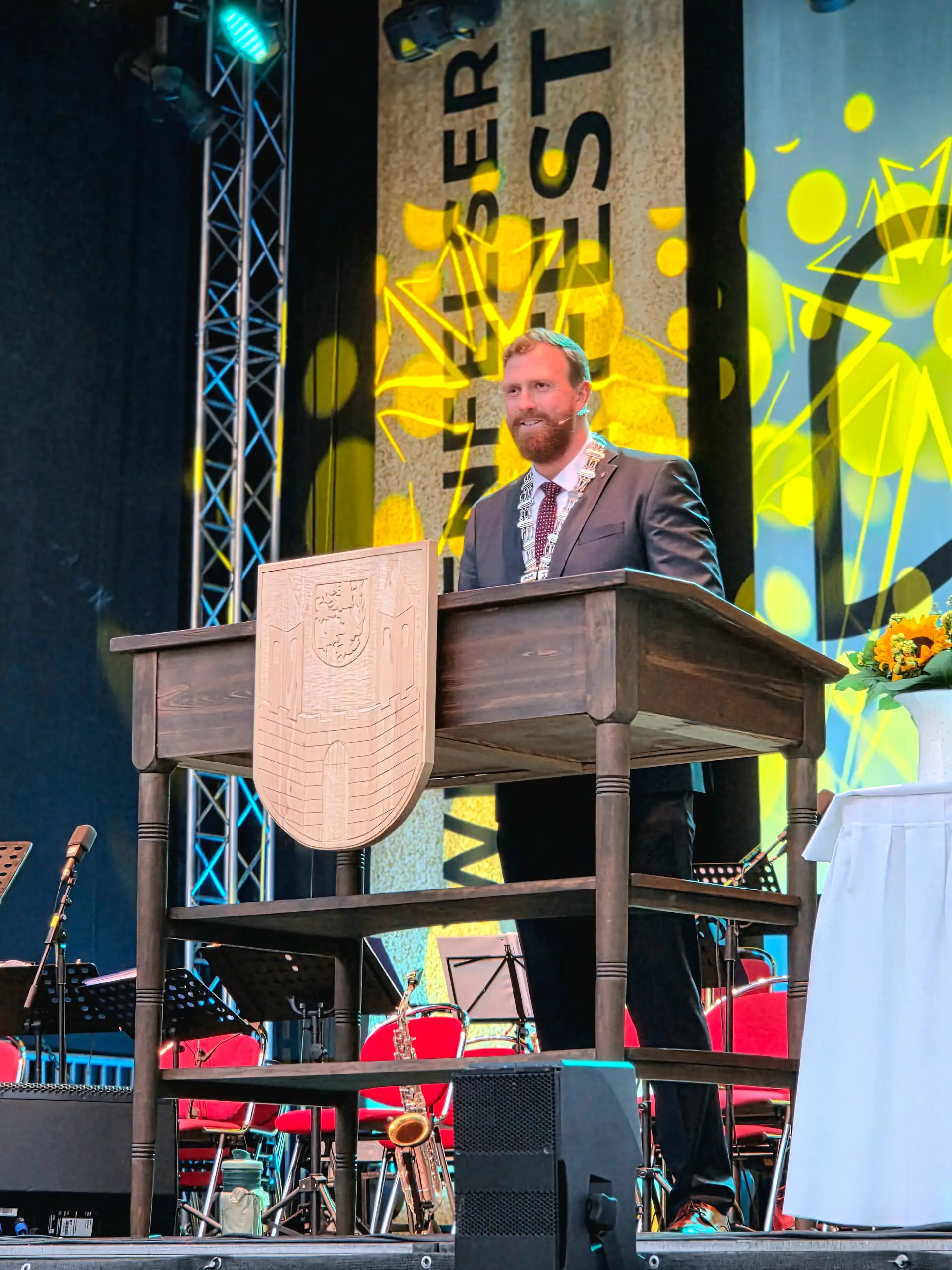 Weißenfelser Stadtfest eröffnet mit Eröffnungskonzert und Ehrung