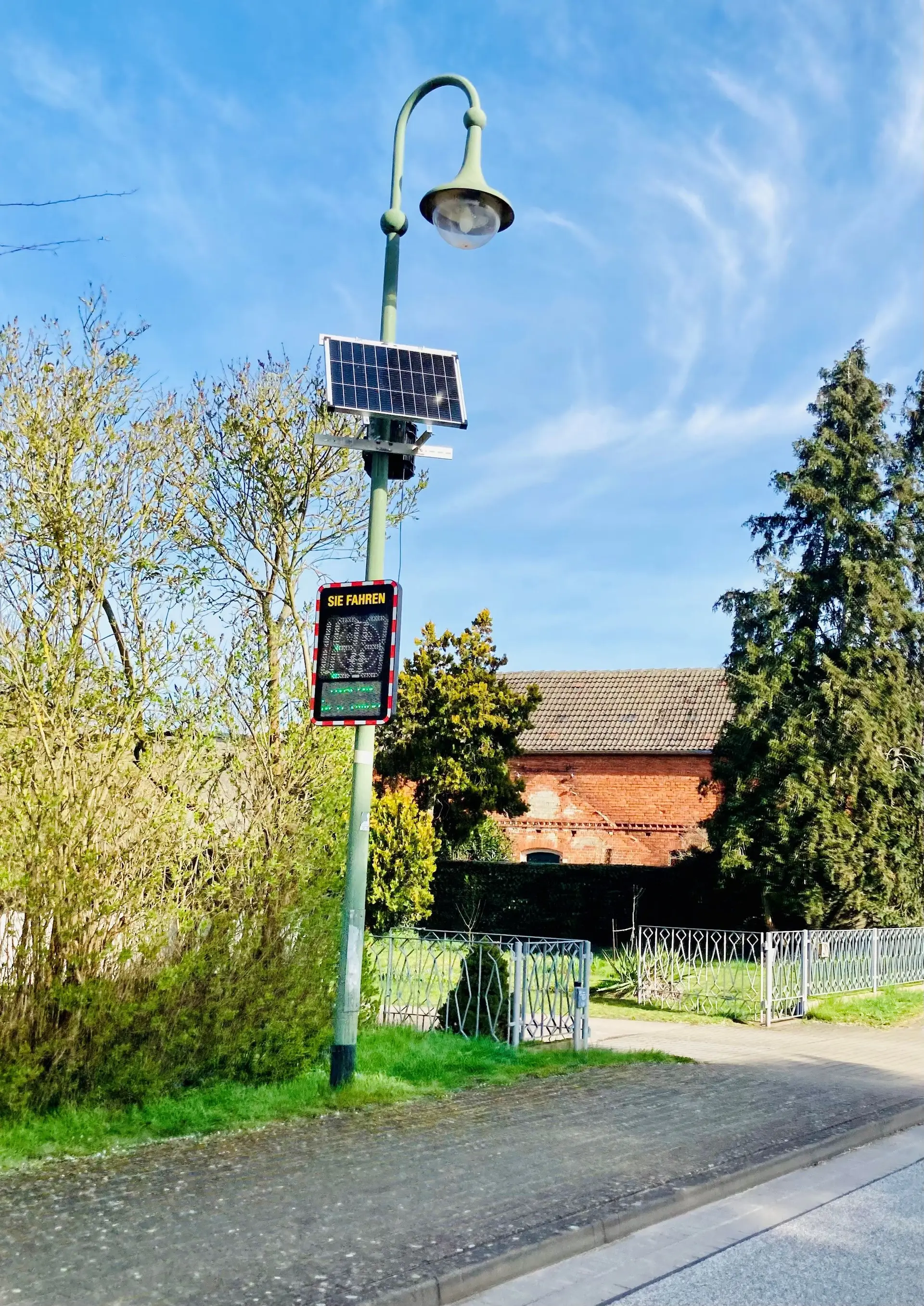 Neue Geschwindigkeitsmessung in Schönwalde sorgt für Aufsehen