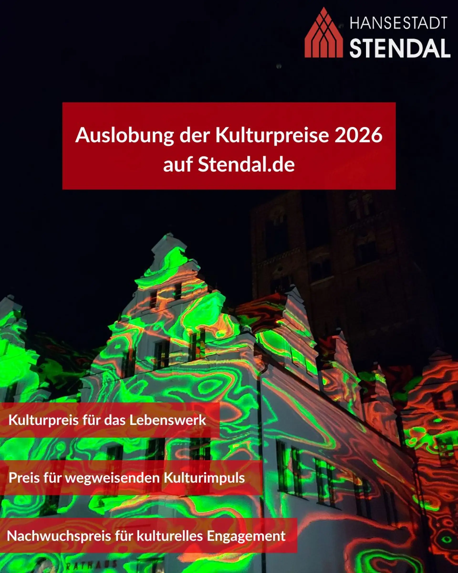 Stendal sucht Kulturpreis-Kandidaten