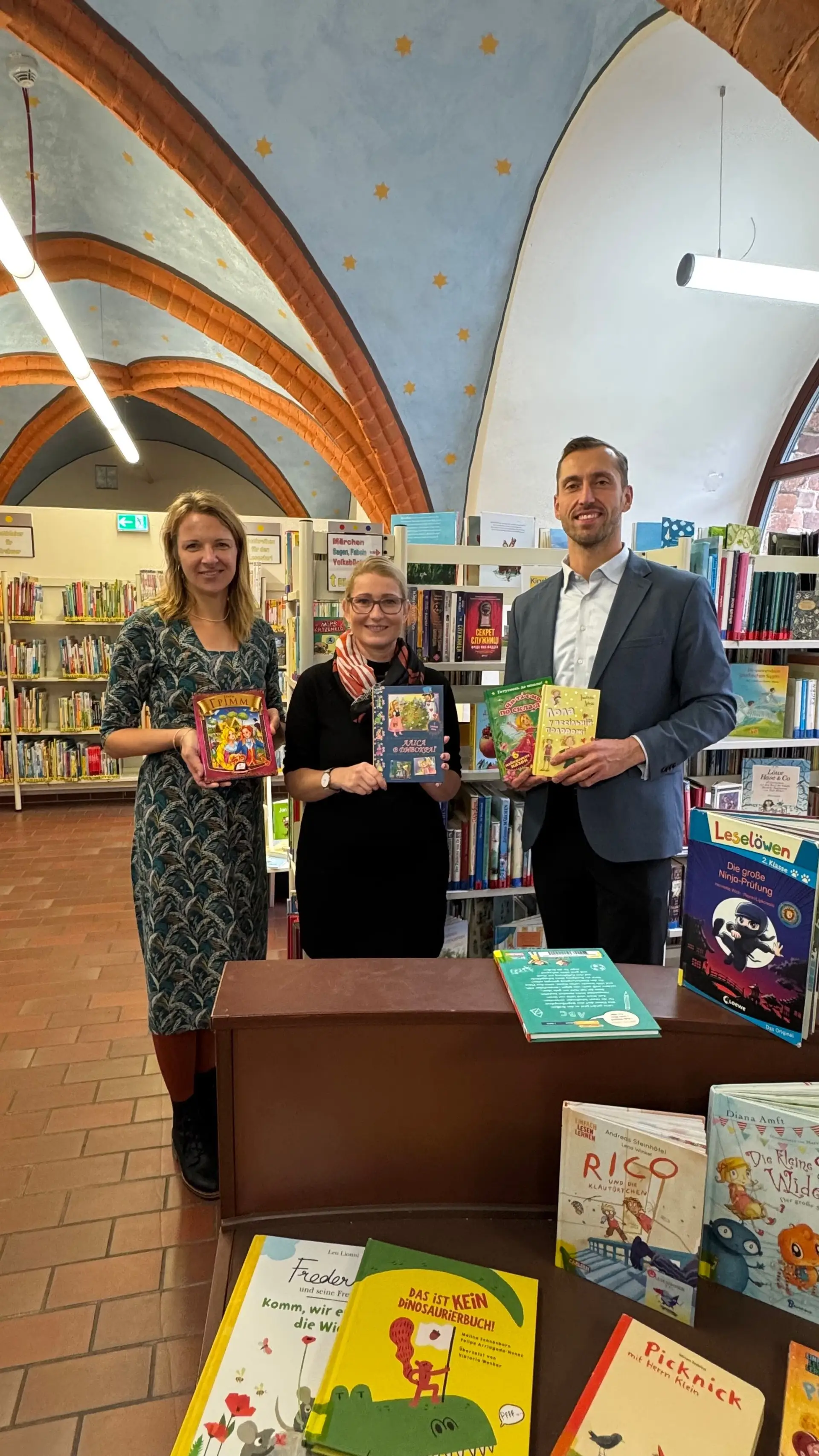 Ukrainische Kinderbücher jetzt in Stendal