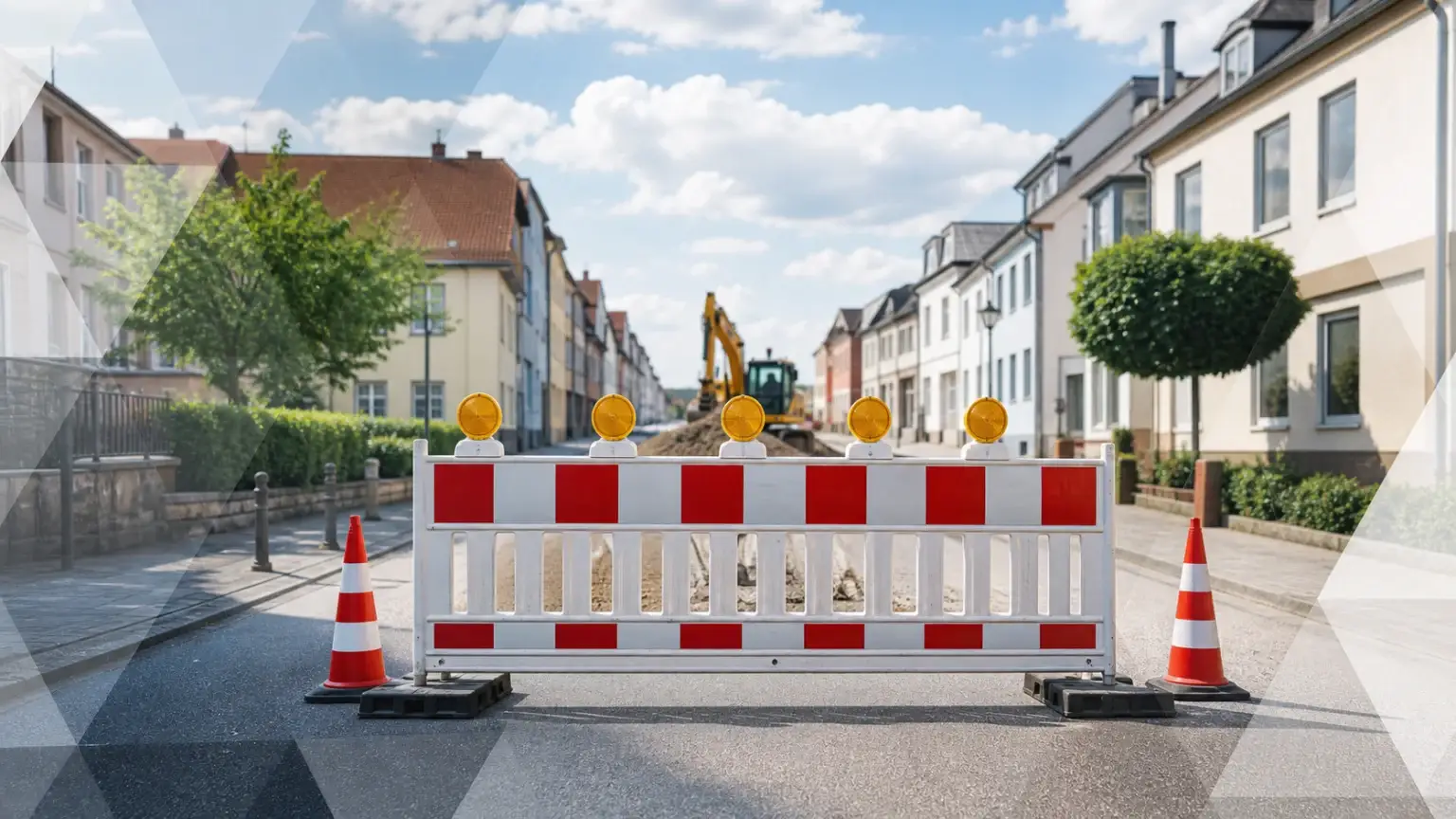 Gerberstraße in Halberstadt bleibt lange gesperrt