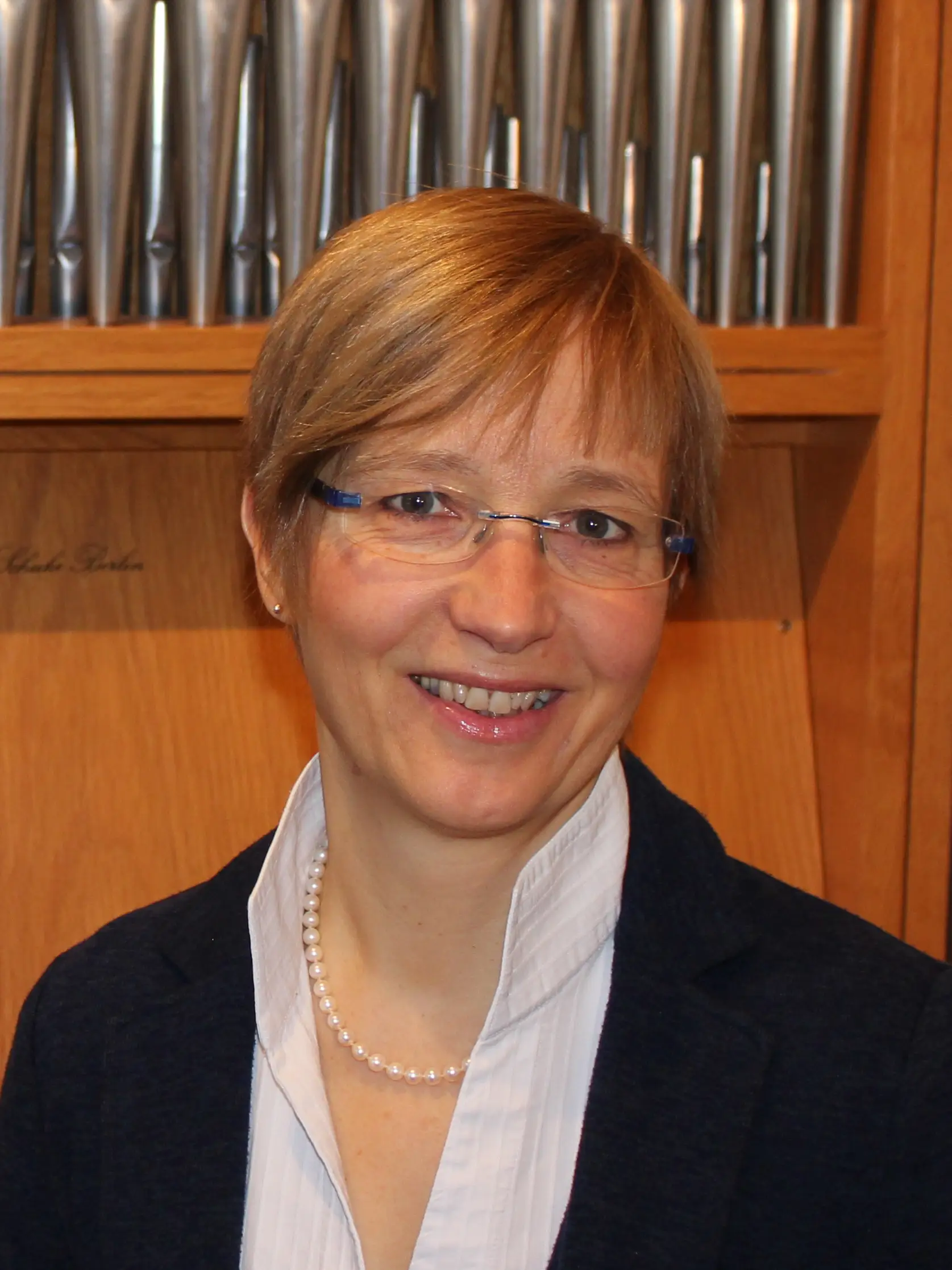 Porträtfoto der Organistin Christiane Michel-Ostertun (privat).