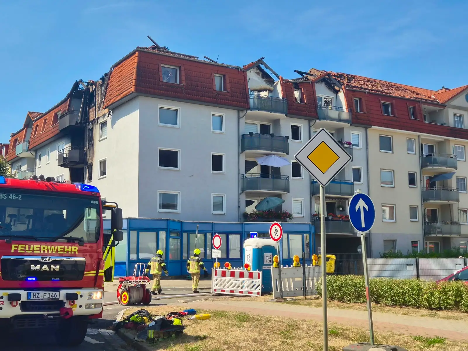 Halberstadt bleibt mit Betroffenen des Wohnhausbrands in der Kleinen Ringstraße im Kontakt