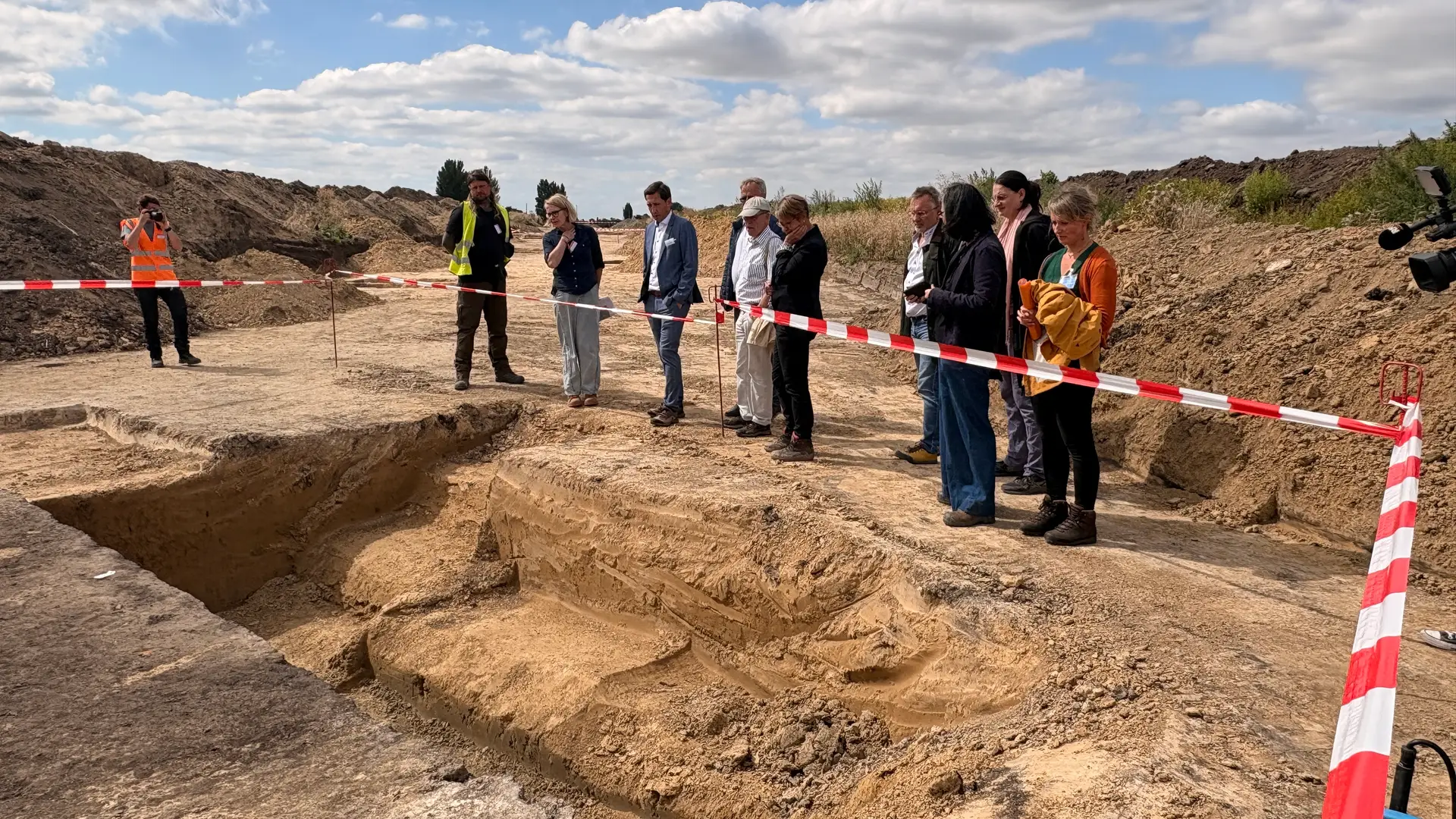 Archäologische Ausgrabungen am Frevelgraben bei Halberstadt
